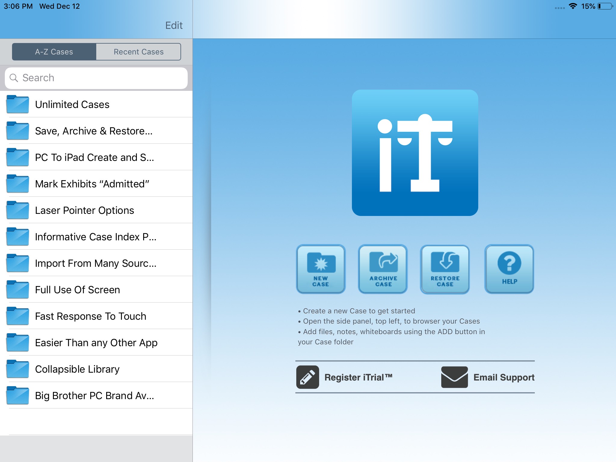 trial presentation software for ipad